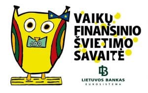 Vaikų finansinio švietimo savaitę – kvietimas taupyti sumaniai