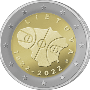 Moneta, skirta Lietuvos krepšinio 100-mečiui